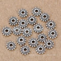 Sef097 Fashion 5mm 925 cuentas de la joyería de los granos del espaciador de la plata esterlina para los artículos elegantes de DIY Envío libre